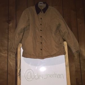 Brown Dickies button up jacket